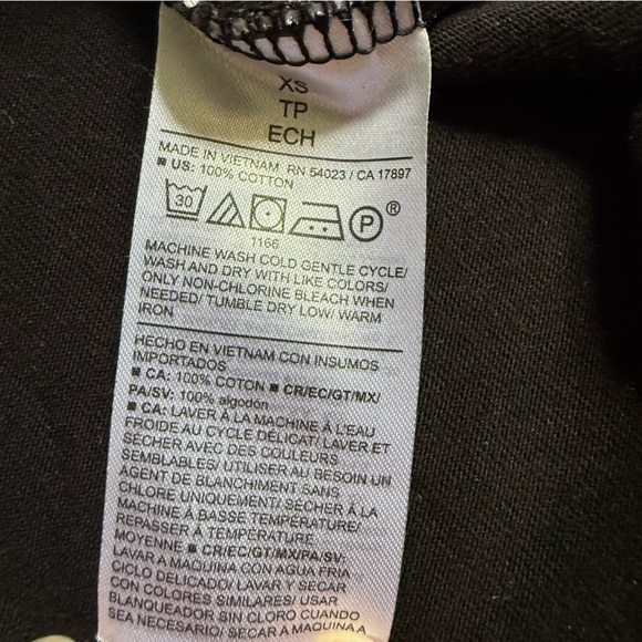 OLD NAVY BLACK SLEEVELESS VINTAGE T-SHIRT HIGH NECKLINE FLOWY MATERNITY DRESS XS - Picture 6 of 6